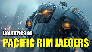 Ai Draws 200 Countries as Jaegers (Pacific Rim)