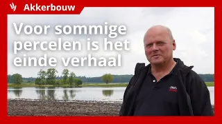 Akkerbouwer over zware regenval: 'Voor deze percelen is het einde verhaal'