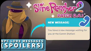 Every Story Message in Slime Rancher 2 (so far)