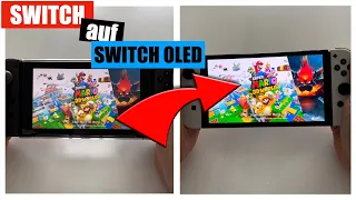 Switch auf Switch OLED übertragen | #Shorts