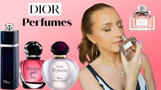 ALL OF MY DIOR PERFUMES | PERFUME COLLECTION |2022