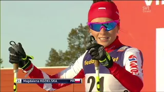 Längdskidor Världscup Östersund 2015 -10km Damer Fristil