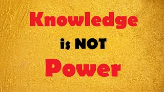 Knowledge is NOT Power | Education is NOT grades | You Can Win | Shiv Khera | Lessons Taught by Life