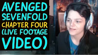 Avenged Sevenfold  -  "Chapter Four"  (Live Footage Video)  -  REACTION