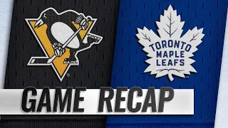 Maple Leafs hold on for 3-2 win against Penguins