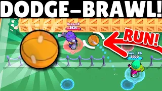 DODGE-BRAWL! NEW BRAWL STARS CUSTOM GAME MODE!