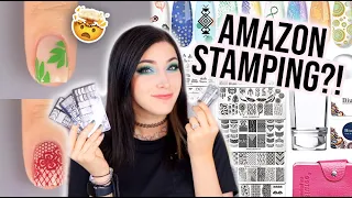 Trying an Amazon Nail Art Stamping Kit - Does It Work?! Biutee Brand || KELLI MARISSA