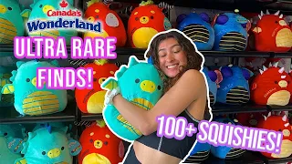 SQUISHMALLOW HUNTING JACKPOT AT CANADA'S WONDERLAND! (100+ squishies, ultra rare, limited edition)