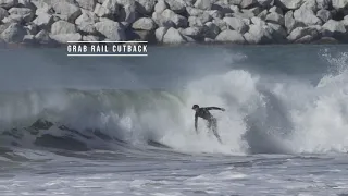 How To Surf - Pro Series:  Episode 15 How To Do A Grab Rail Cutback With Eithan Osborne.