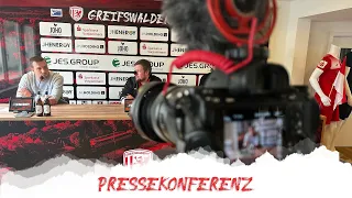 PRESSEKONFERENZ NACH DEM SPIEL | Greifswalder FC vs. FC Hansa Rostock U23