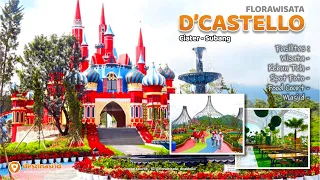 PUNYA DEWI PERSIK TEMPAT WISATA BARU | Flora D'Castello Ciater Subang | Viral di Bandung