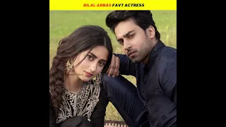 Bilal Abbas Favourite Actress Crush #bilalabbas #ytshorts #shortsfeed #shorts