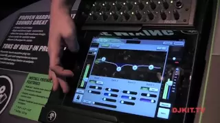 Mackie DL1608 16-Channel Digital Live Sound Mixer with iPad Control @ NAMM 2012 DJkit.tv