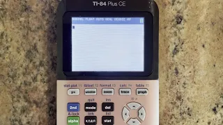 DMS on graphing calculator