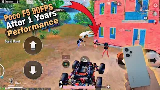 Poco F5 5g 90FPS || After 1 Years Performance || Smooth + Extreme 🔥 BGMI Montage