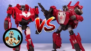 Fall of Cybertron Deluxe VS Studio Series Gamer Edition War for Cybertron SIDESWIPE | Old VS New 102