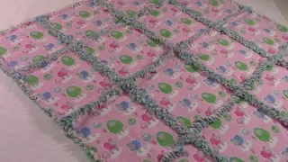 Easy Baby Rag Quilt | The Sewing Room Channel