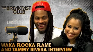 Waka Flocka Flame & Tammy Rivera Interview With The Breakfast Club (7-22-16)