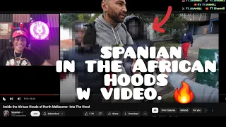 Spanian-Inside the African Hoods of North Melbourne- Into The Hood- TT Shanell Reacts
