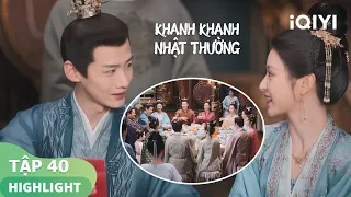 Lý Vi có thai, kết thúc có hậu | Khanh Khanh Nhật Thường Tập 40 | iQIYI Vietnam