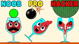 Spill It NOOB vs PRO vs HACKER