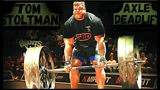 World's Strongest Man  vs  Axle Deadlift