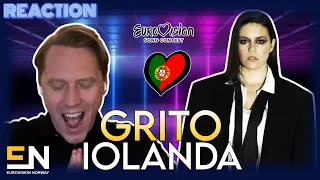 Reacting to "GRITO" by IOLANDA (Portugal 2024) 🇵🇹