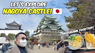 Beautiful Nagoya Castle! + Eating authentic Marugame Udon in Japan! 🇯🇵 | JM BANQUICIO