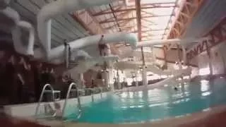 Guy Diving into a Huge Belly Flop during US Army Training || SF