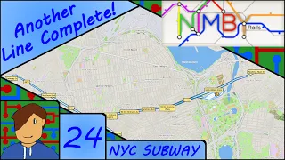 Another Line Complete! | 1.7 Beta | NIMBY Rails: New York City Subway! | Episode 24