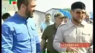 Рамзан Кадыров. Инспекционная поездка. Июль 2011.