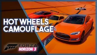 Forza Horzion 3 | Hot Wheels Camouflage! (Fails & Funny Moments)