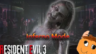 Nearly 82% of players never beat this(on Inferno) | Resident evil 3 (Remake) Inferno Mode Live