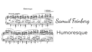 Samuil Feinberg - Humoresque, Op.19b (Feinberg)