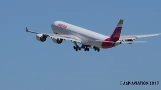 Madrid Ariport | Takeoffs IBERIA A340 Edition