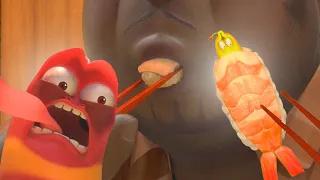 Incubo di Sushi! 🍣 | Compilation animata di Larva per bambini | WildBrain Italiano