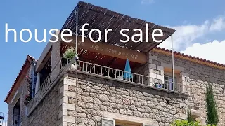 Artist's stone house for sale between Stoupa & Agios Nikolaos, Messinia, Greece