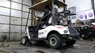 We Put Our 600cc Golf Cart on the DYNO!