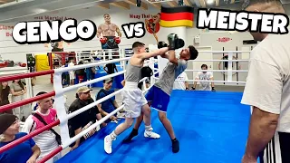 CENGIZ vs AKTUELLEN DEUTSCHEN MEISTER!!🥴🥊| Duisburg X Essen Wettkampf-Sparring