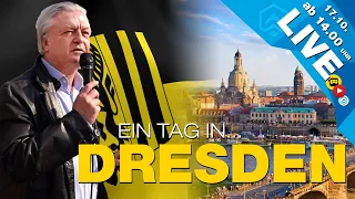 🔴 LIVE | Ein (Demo-) Tag in Dresden | Ab 14 Uhr! | #dd1710