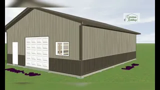How much is a 30x40x10 post-frame/pole barn shop