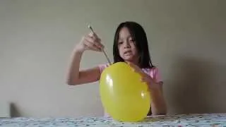 Poke the balloon