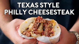 Texas Style Philly Cheesesteak | Football Fusion (ft. Mina Kimes)