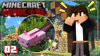 Como ACHAR UM AXOLOTE no Minecraft 1.19 - HARDCORE [02]