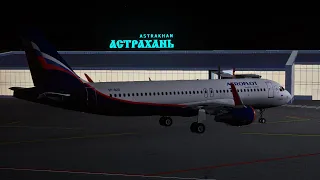 Москва (UUEE) - Астрахань (URWA) | A320 | AFLVA | VATSIM