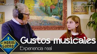 Niños escuchando 'Mi carro' y abuelos al ritmo de reguetón: el experimento musical - El Hormiguero