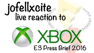 E3 Live Reaction: XBox E3 Brief 2016 (Part 1)