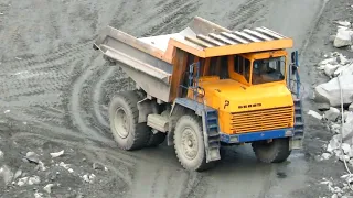 «Трудяга БЕЛАЗ» Карьерный самосвал 45 т. BelAZ-7547