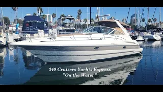 Cruisers 340 Express "On the Water Video" By South Mountain Yachts