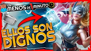 ¿Quiénes YA HAN LEVANTADO EL MJOLNIR (Martillo de Thor)? | #Shorts